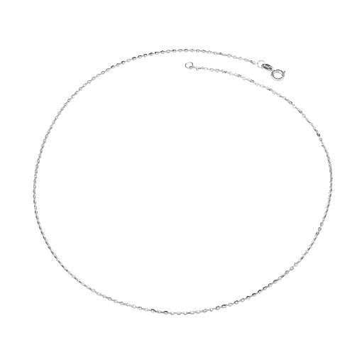 Dây Chuyền Bạc Cao Cấp Mắt Xích Xoắn Cổ Điển - Ảnh 3