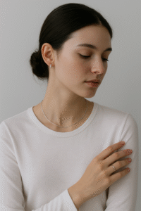 trang sức bạc minimalism
